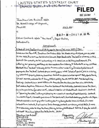 Illustration for article titled Inmate Sues Schrutebag For "Ear Poisoning"